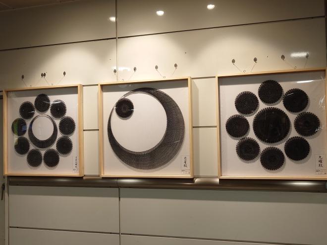 糸かけアート作品