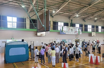 避難所開設・運営訓練４