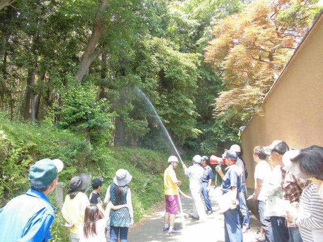 訓練放水側