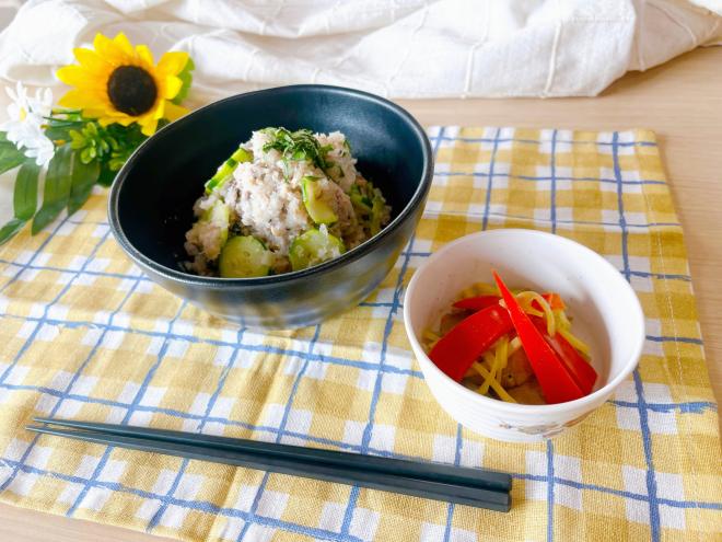 鯖缶のおろしどんぶり