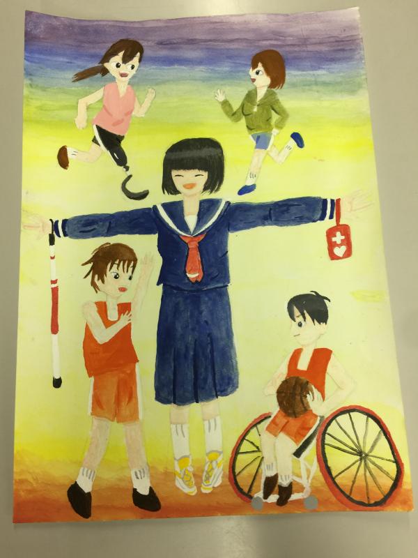 H30shogaishashukanposter_chugakusei