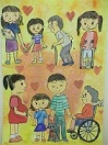 平成２７年障害者週間のポスター最優秀賞_小学生【ミニ】