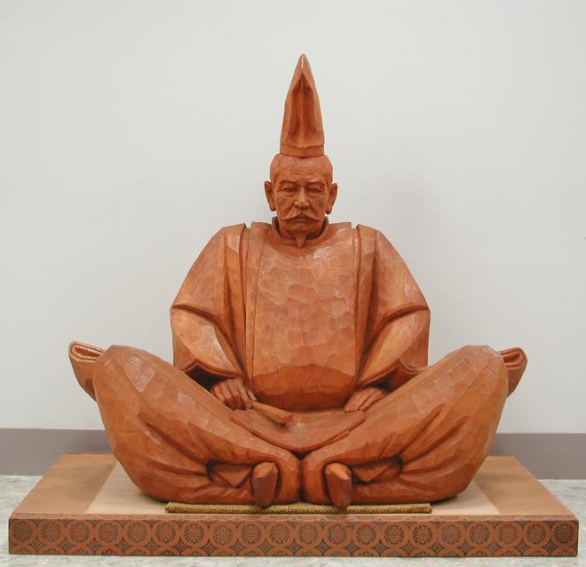 千葉常胤木像