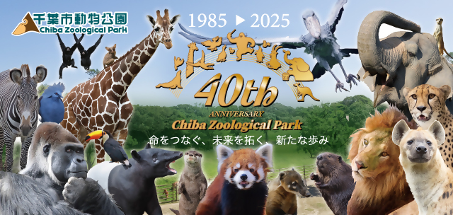 千葉市動物公園40周年記念