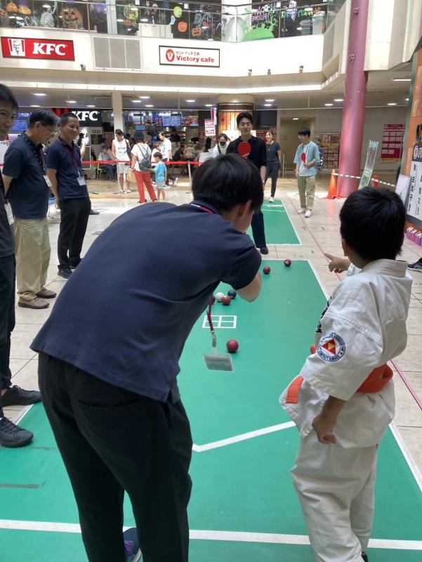 ボッチャ試合