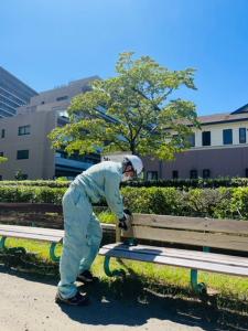 公園緑地事務所（ベンチ修繕）