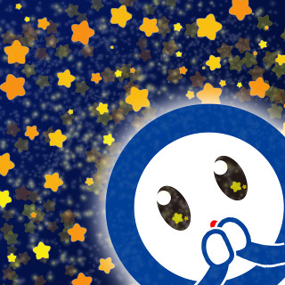 スタンプ_星に願いを