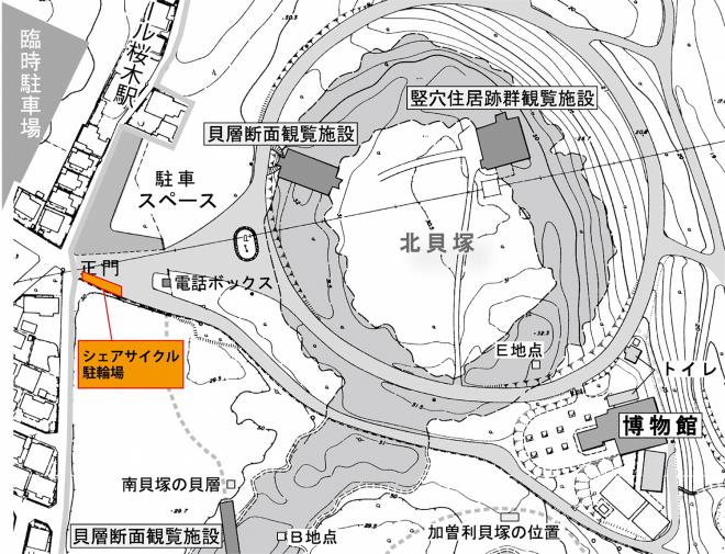 シェアサイクルマップ