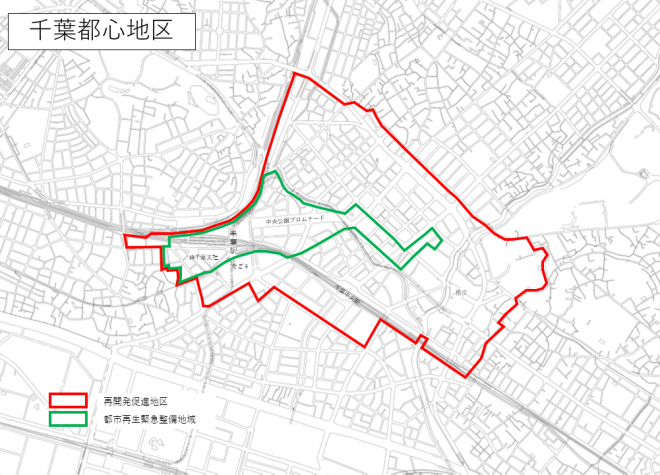 千葉都心対象地区