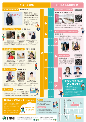 ちはなフェスタチラシ裏
