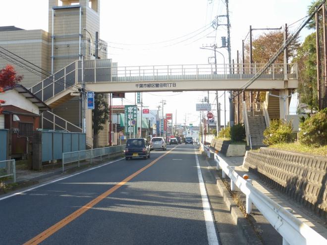 誉田小学校前歩道橋