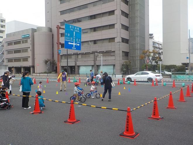 自転車体験