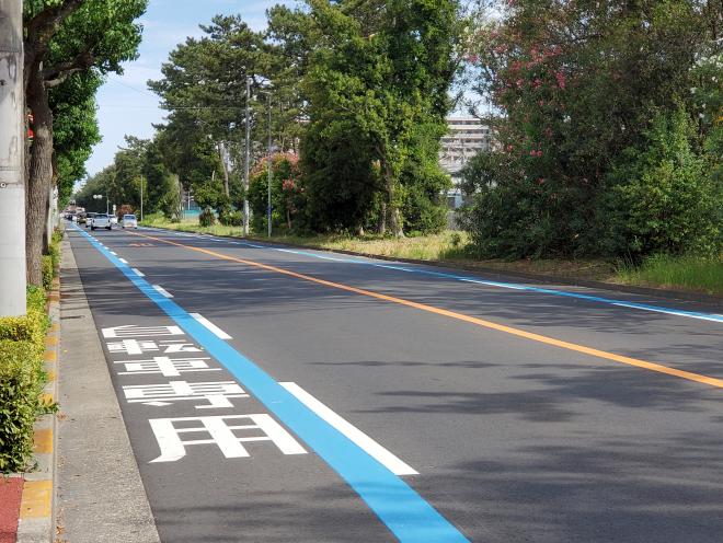 自転車レーンイメージ