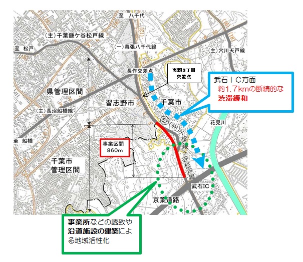 効果および位置図