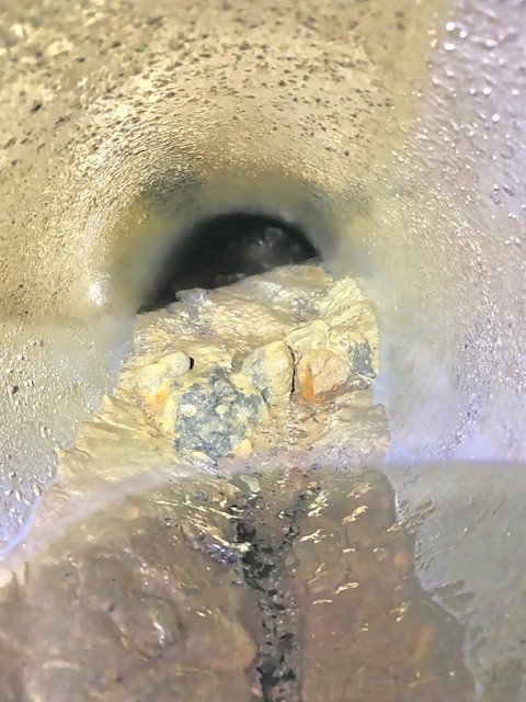 災害支援（管内の土砂の詰まりによる機能障害）