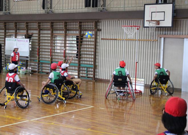 車いすバスケ1