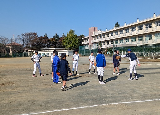地域指導者による指導の様子