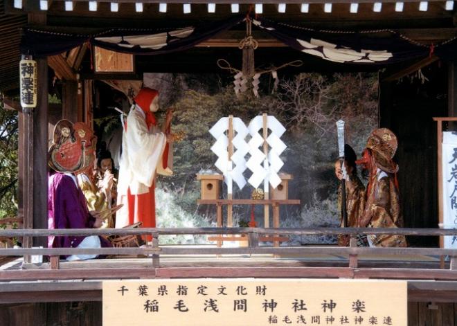 稲毛浅間神社の神楽
