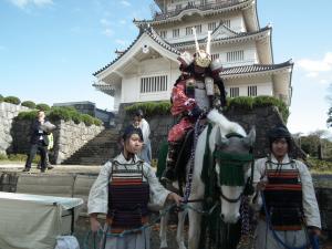 2017鎌倉騎馬武者体験（体験時の様子）