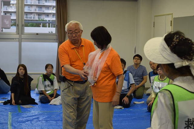腕の固定