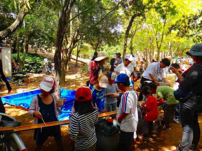 プレーパーク活動（北磯辺第4公園）