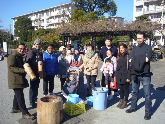 幸町団地もちつき2