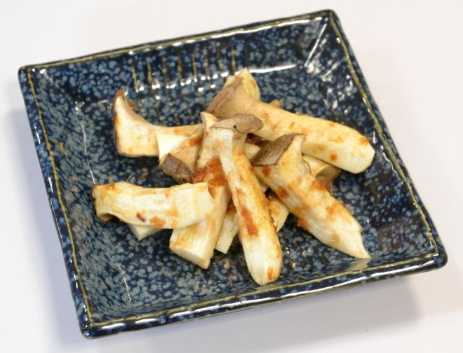 焼きエリンギのおかか和え