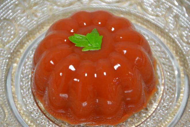 トマトジュース寒天