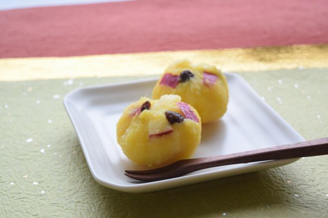 フルーツきんとん