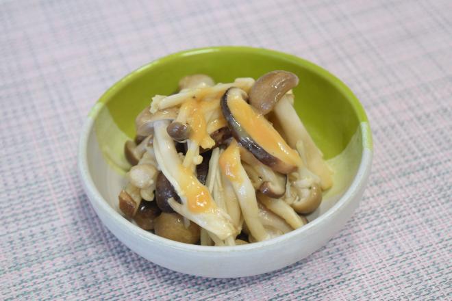 きのこのあま味噌炒め