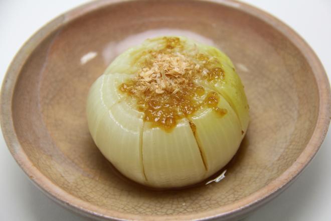 玉ねぎのレンジ蒸し