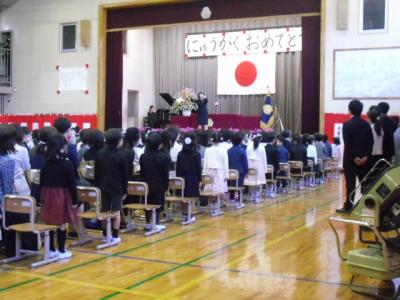 入学式写真