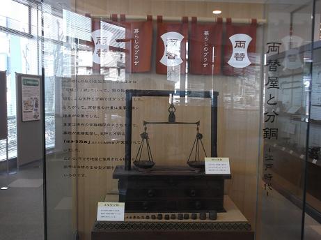 両替屋と分銅