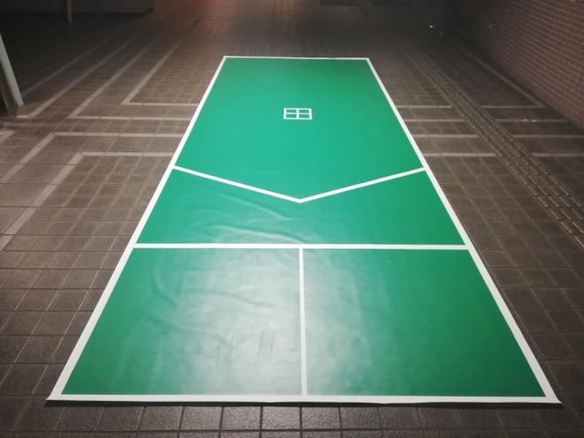 ボッチャ簡易コート画像