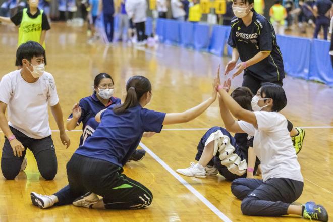 パラスポーツフェスタちば2022パラバレーボール対抗戦