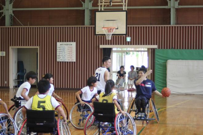 学校訪問WB1