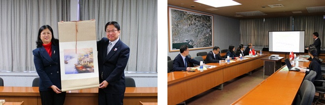 蘇州市呉江区訪問団が来葉