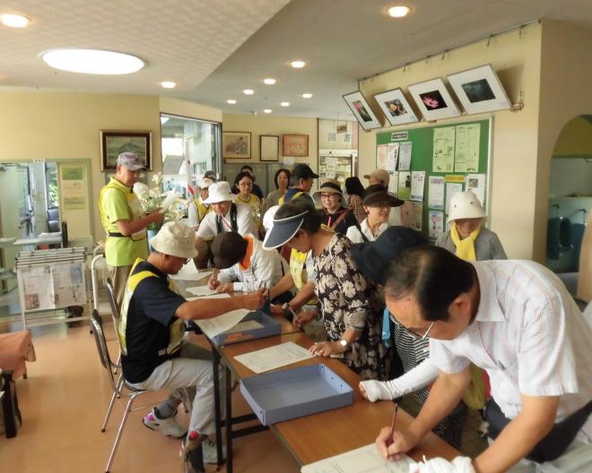 R1.8.25避難所開設・運営訓練
