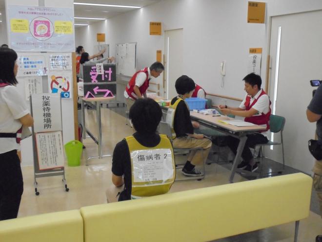 R1.8.25区拠点救護所開設・運営訓練２