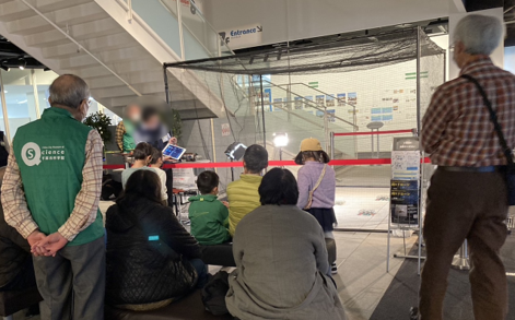 科学館ドローンイベント風景