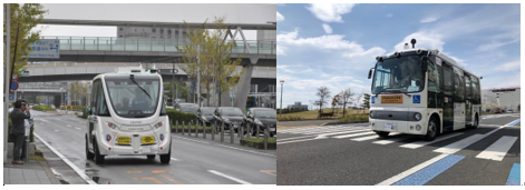 自動運転車イメージ図