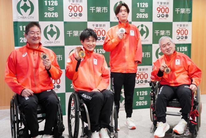 第6位　パリ2024オリンピック・パラリンピックメダリストへ千葉市市民栄誉賞を贈呈-2