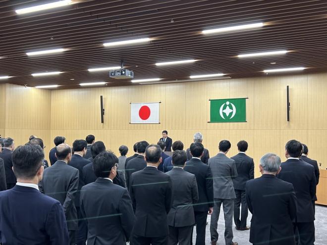 仕事始め式