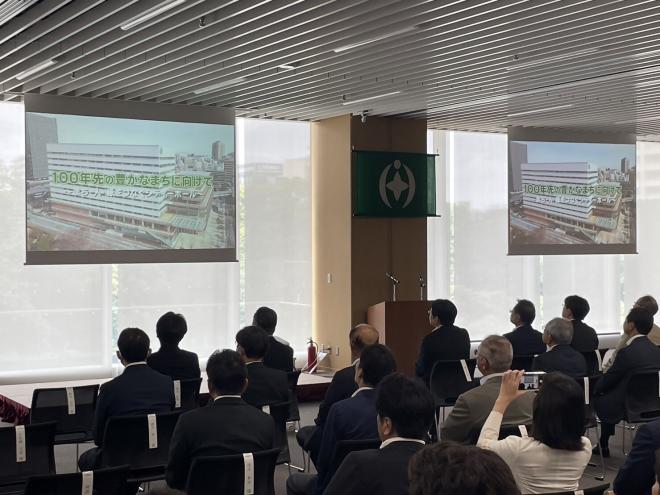 新庁舎開庁式
