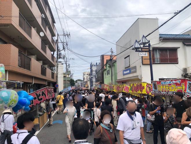 稲毛せんげん通りまつり視察