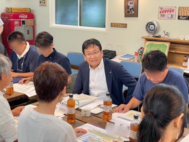市長と語ろう会（緑区平山町グレイスの森）