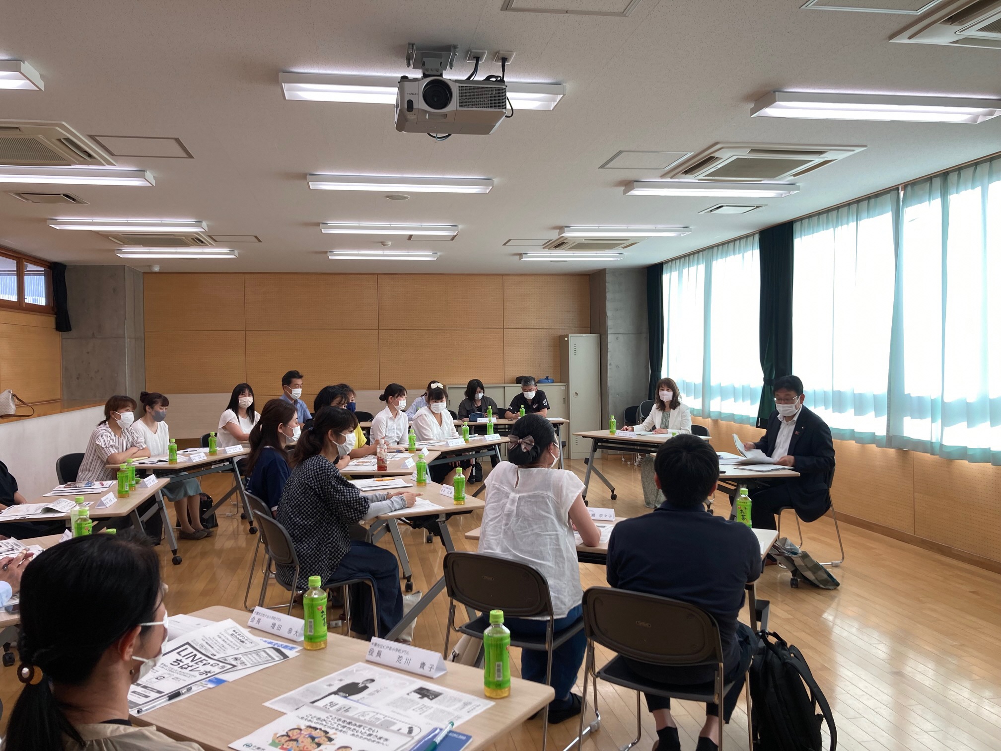 松ケ丘中学校地区地域運営委員会写真