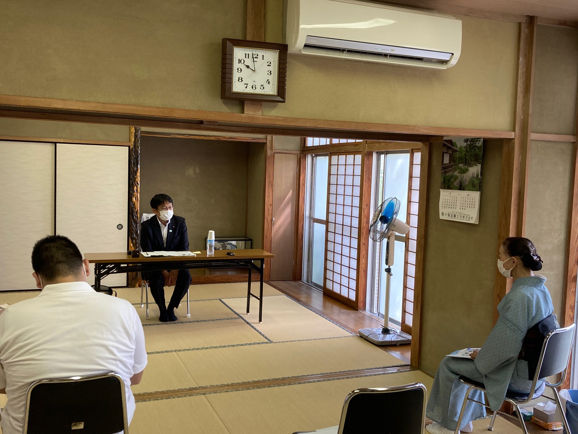 白ゆりの会市長と語ろう会写真