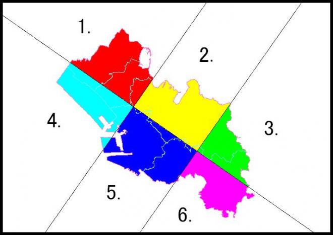 ボーリングデータ位置図