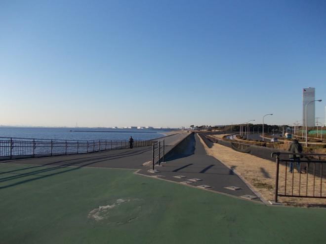 幕張の浜